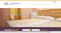 Desktop Screenshot of hostalnersan2.com