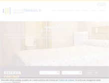 Tablet Screenshot of hostalnersan2.com